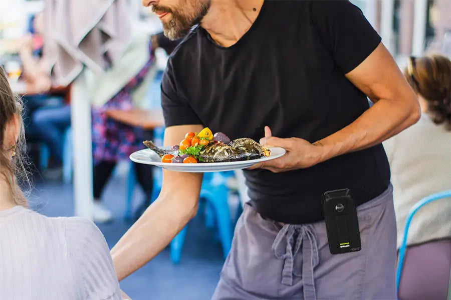 BBPOS WisePad Holster with Snap Closure and Belt Clip