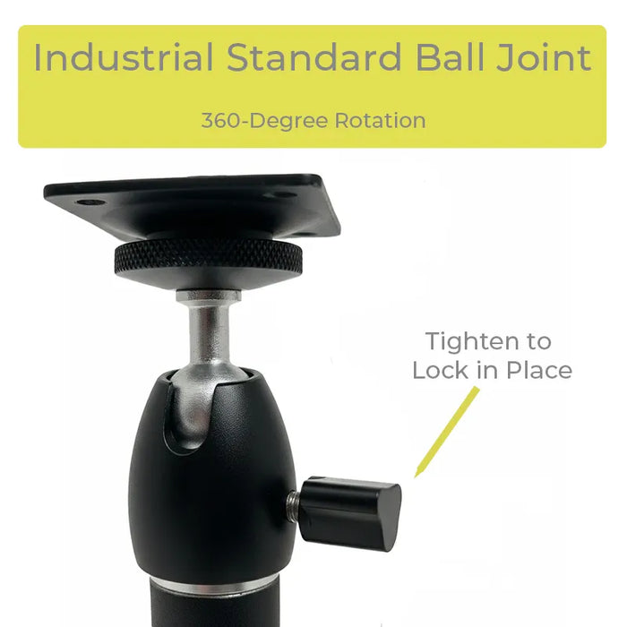 Zebra TC8000 Rugged Arm Mount Scanner Holder with Swing Bracket