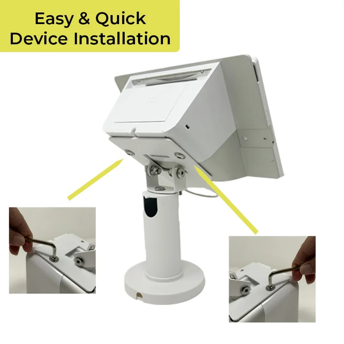 AGOZ Clover Mini Stand- Tilt & Swivel C301 POS Metal Mount