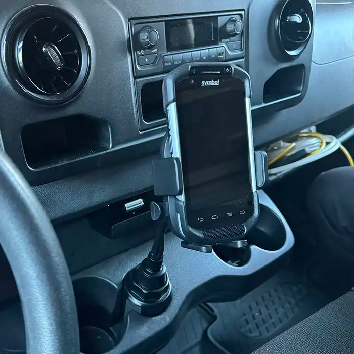 Cup Holder Cradle Mount for USPS Scanner