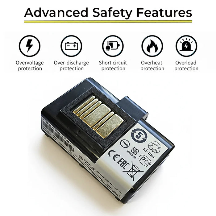 Replacement Battery for Zebra Mobile Printers