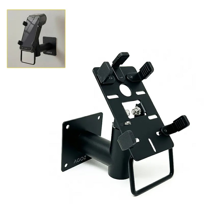 Sturdy POS Wall Mount for Adyen Terminals Metal Adjustable Swivel