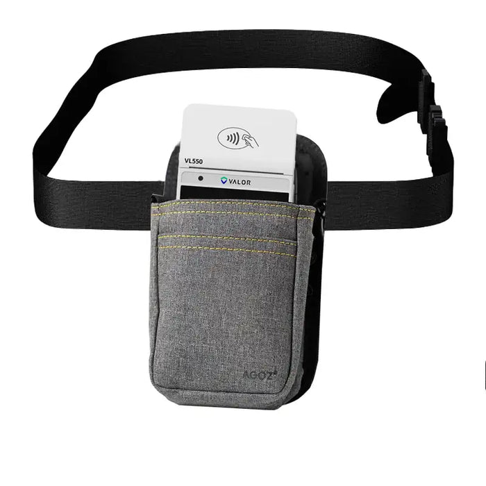 Valor VL550 Portable POS Holster with Sling / Waist Belt