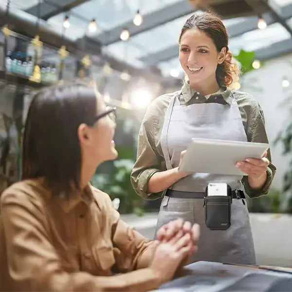 Valor VL550 Portable POS Holster with Sling / Waist Belt