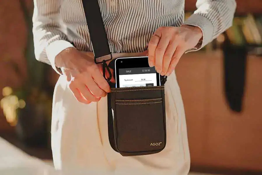WizarPOS Handheld POS Holster with Sling / Waist Belt
