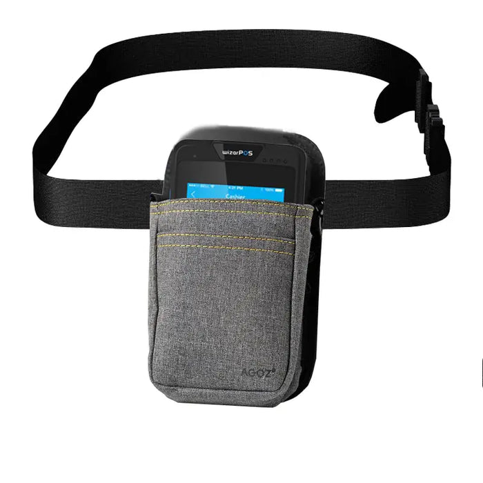 WizarPOS Q3 Compact Mobile POS Holster with Sling / Waist Belt