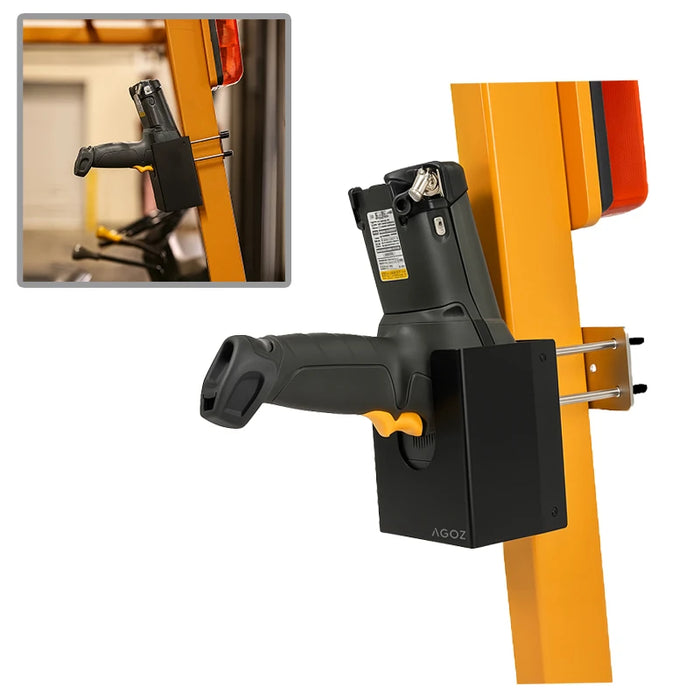 Zebra MC9500 Barcode Scanner Metal Holder Mount for Forklift