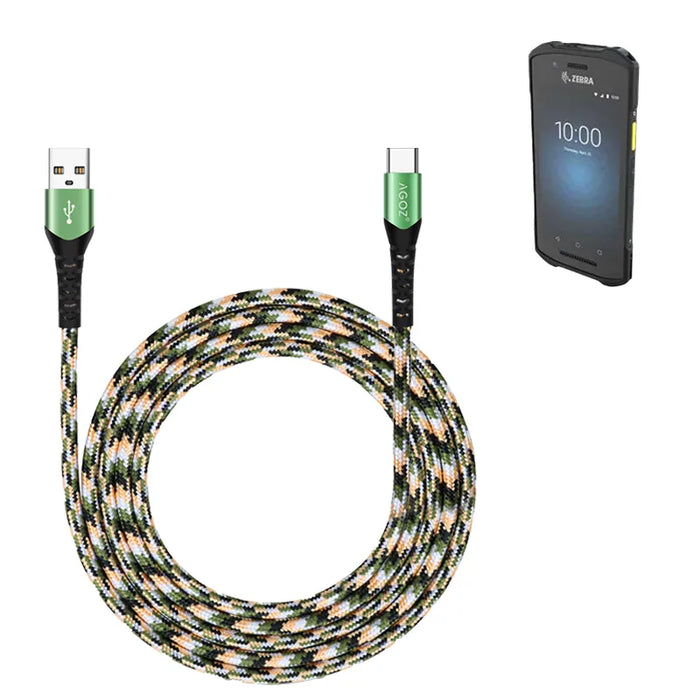 Zebra TC27 Handheld USB-C Charger Cable