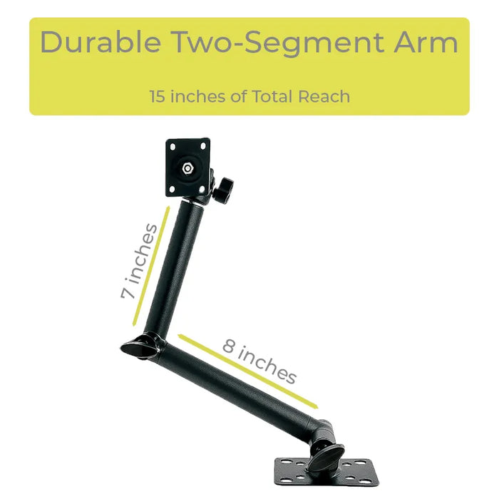 Zebra TC57 / TC57x Adjustable Swing Arm Mount with Scanner Holder