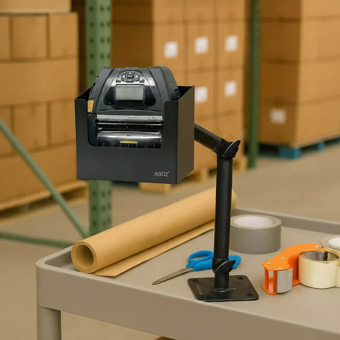 Adjustable Arm Mount Printer Holder Bracket for Brother RJ-2050