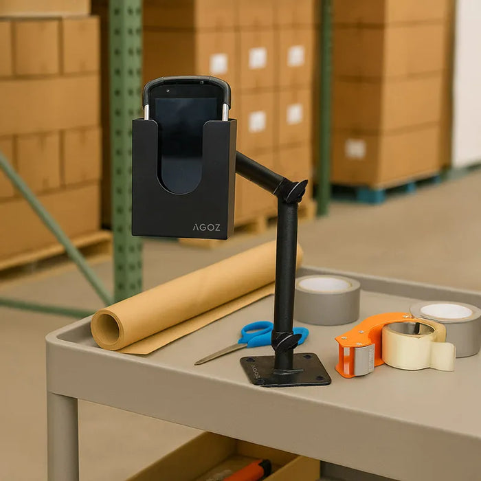 Workstation Adjustable Arm Mount Scanner Holder for Honeywell CK8