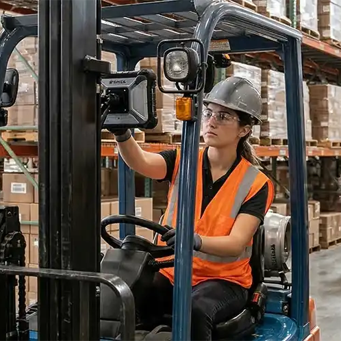Optimizing Forklift Scanning and Mobile Printing Workflows in Industrial Environments