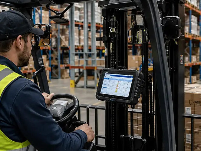 Using Mobile Computer Mounts to Improve Warehouse Efficiency