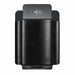 Black leather Adyen POS with belt clip on a white background