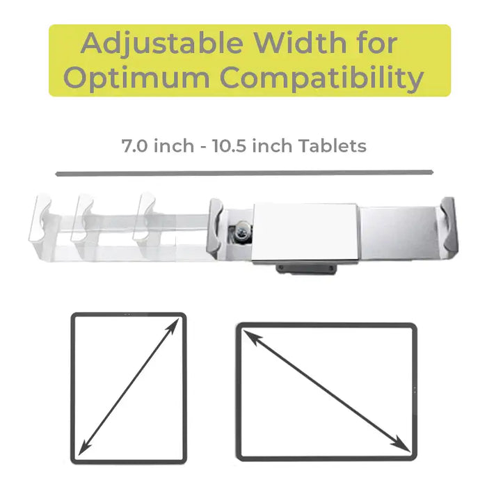 Apple iPad Mini Adjustable Retail Countertop Stand - Low-Profile