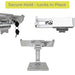 Apple iPad Mini Adjustable Retail Countertop Stand - Low-Profile