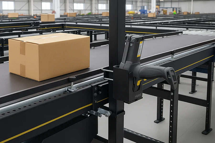 Industrial Mount Metal Scanner Holder for Conveyors