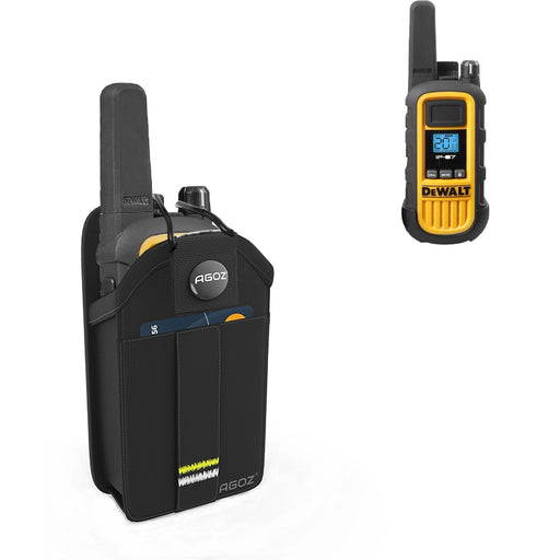 Rugged DEWALT Radio Holster with Snap Closure