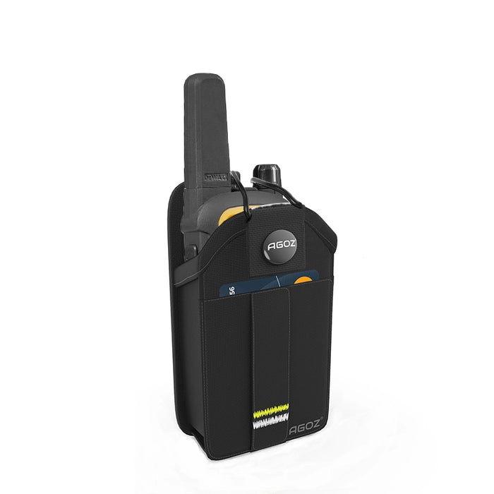 Rugged DEWALT Radio Holster with Snap Closure