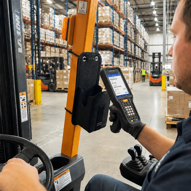 Mantenga los dispositivos Datalogic Skorpio X5 listos para los flujos de trabajo con montacargas