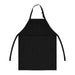 Durable Bib Adjustable Apron with 3 Pockets