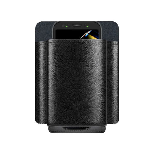 Durable Leather Zebra TC701 Scanner Case with Belt Clip