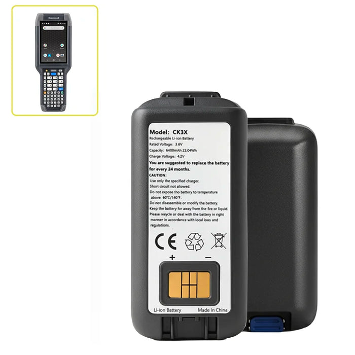 Lithium Ion Replacement Battery for Honeywell CK75 CK70 CK71 Mobile Computer