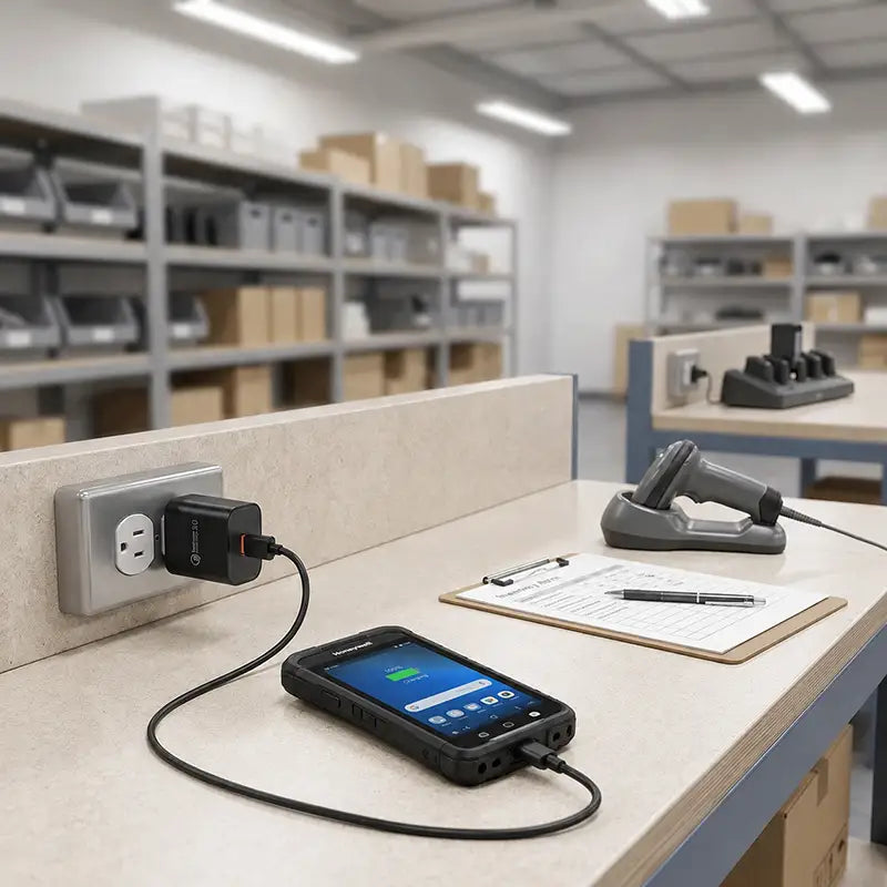 Ajuste y Función para Cargador de Pared USB-C para Escáner Honeywell