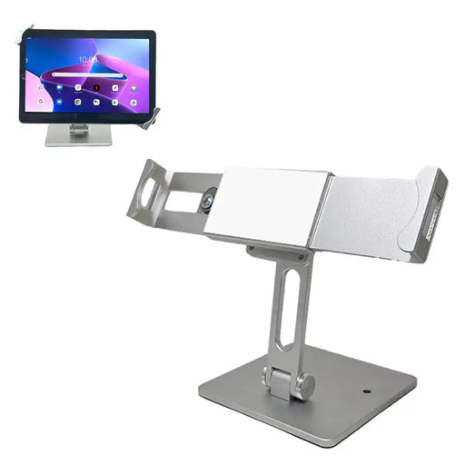 Heavy-Duty Countertop Lenovo Tab M10 Tablet Stand - Low-Profile