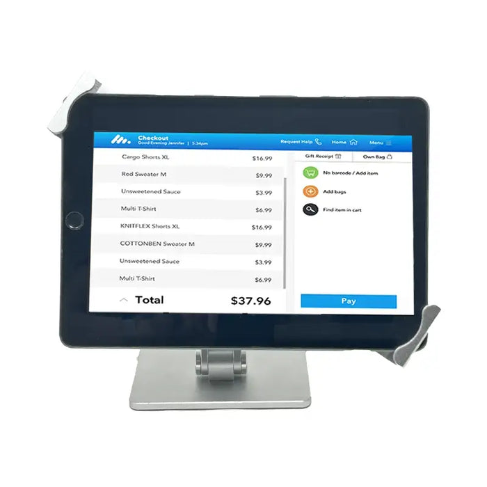 Heavy-Duty Elo I-Series 2.0 10" POS Tablet Stand - Low-Profile