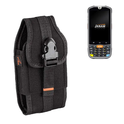 Heavy-Duty Janam Scanner Holster with Card Holder