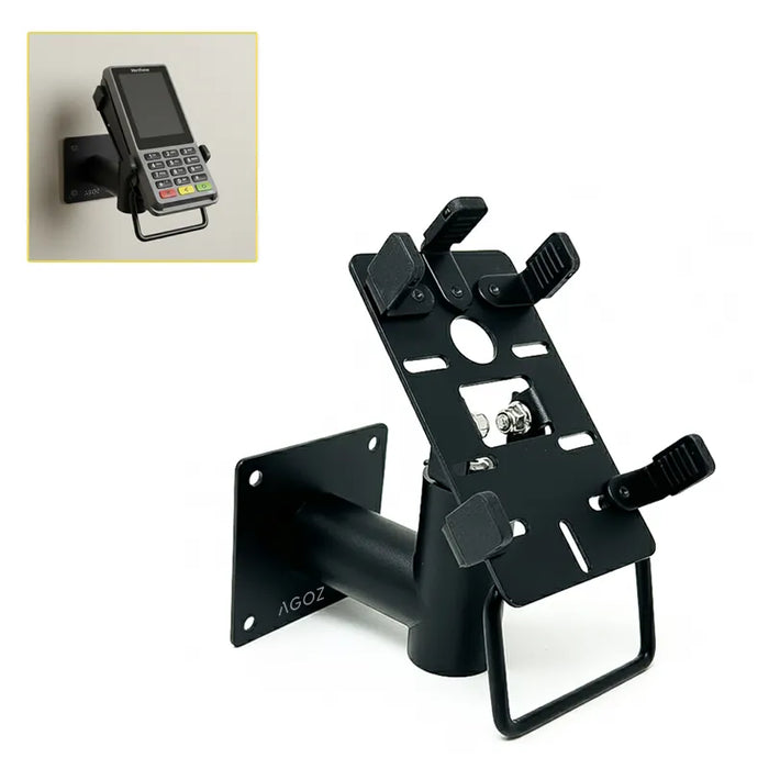 Heavy-duty Verifone P400 POS Wall Mount Metal Swivel Stand