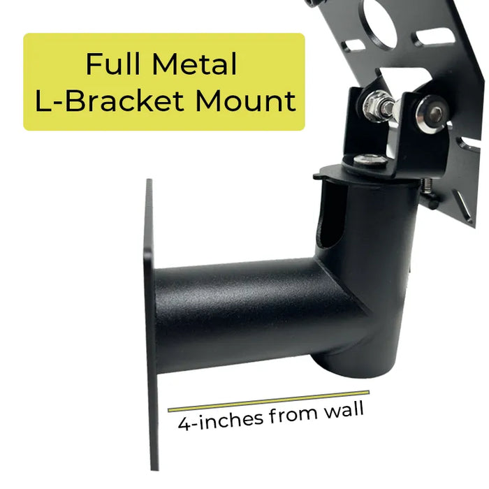 AgozTech Shopify POS terminal wall mount with full metal L-bracket design