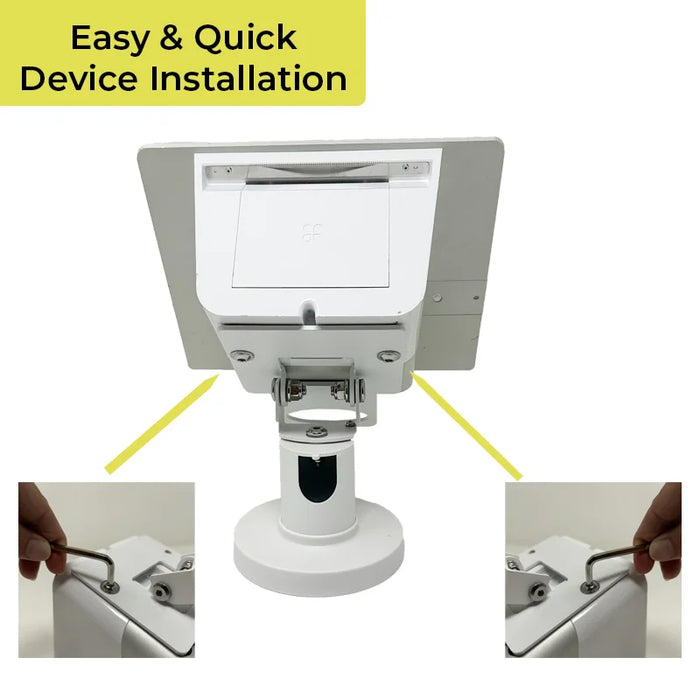 Low-Profile Swivel Stand for Clover Mini C301 Terminal
