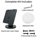 Low-Profile Swivel Stand for Verifone M400 Pin Pad