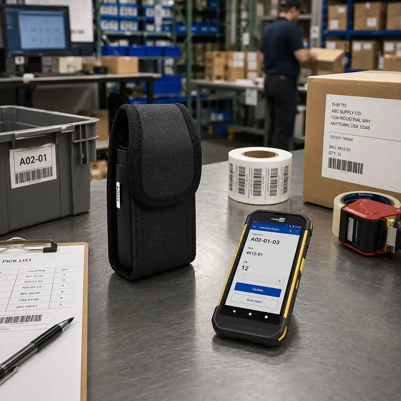 Ajuste y Funcionalidad para la Funda Resistente del Escáner CipherLab