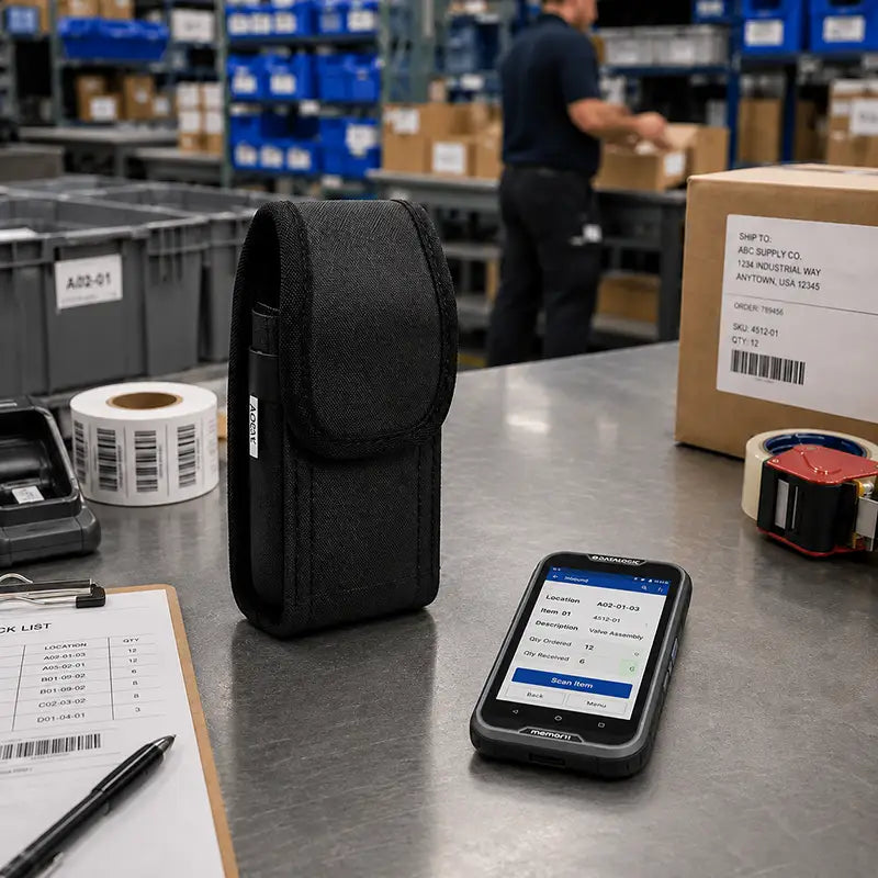 Ajuste y Funcionalidad para la Funda Resistente Datalogic Rugged Scanner