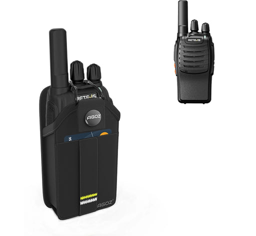 Durable Retevis RT27 Two-Way Radio Case with Snap Closure
