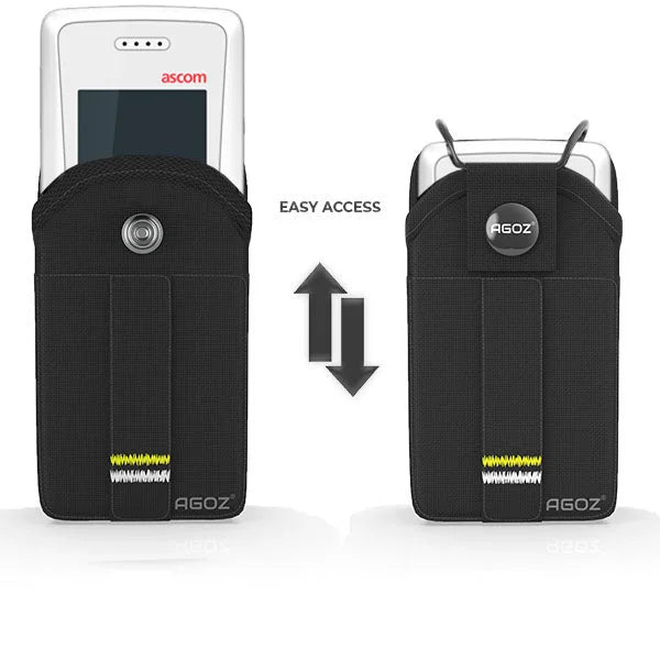 Rugged Case with Snap Closure for Ascom d63 Wireless