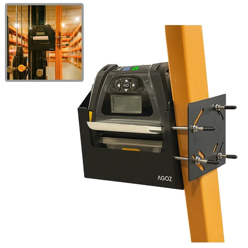 Rugged Metal Forklift Mount Holder for Honeywell Label Printer
