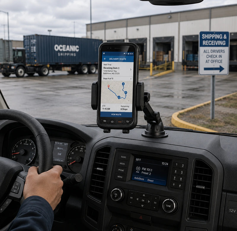 Mantenga los dispositivos portátiles Chainway accesibles en rutas y trabajos de campo
