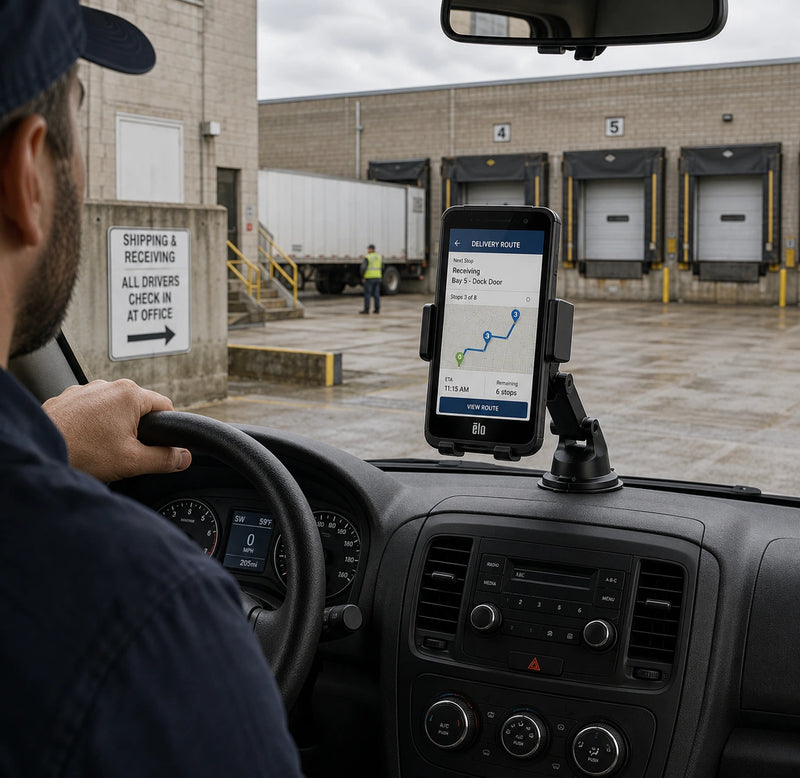 Mantén los dispositivos Elo portátiles listos para asignaciones de servicio móvil