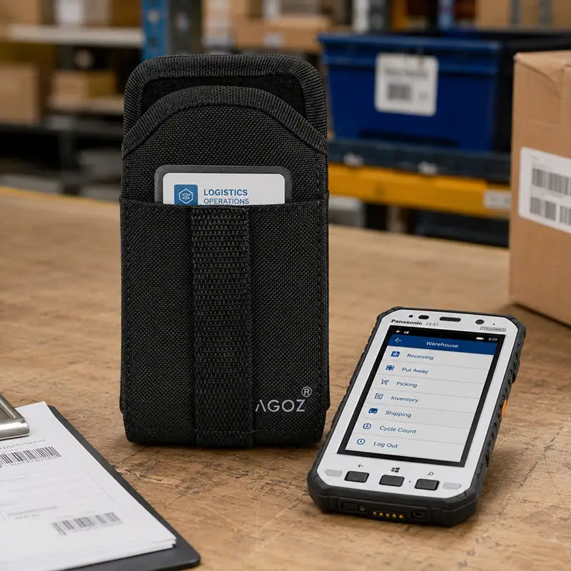 Ajuste y Funcionalidad para Estuche de Almacenamiento de Tarjetas para Computadora Móvil Panasonic