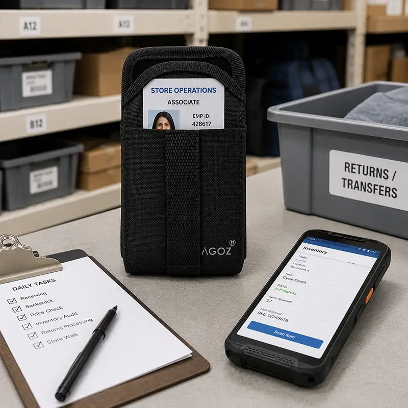 Ajuste y Funcionalidad para la Funda Resistente para Escáner Point Mobile