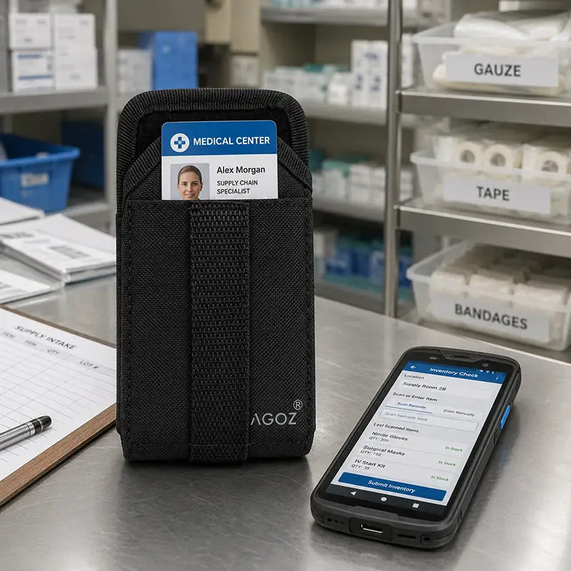 Ajuste y Función para Estuche de Almacenamiento de Tarjetas para Computadora Móvil Unitech
