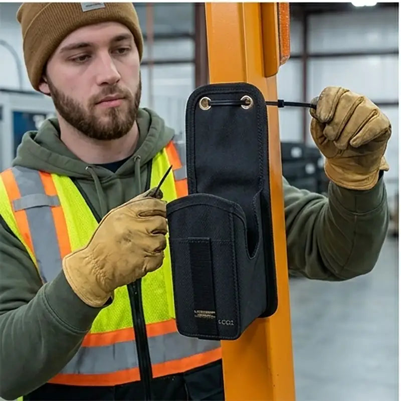 Ajuste y Función para la Funda de Montacargas para Pistola de Escaneo Zebra