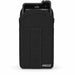 Sonim rugged mobile device secured in a black Agoz case with a front ID card slot.