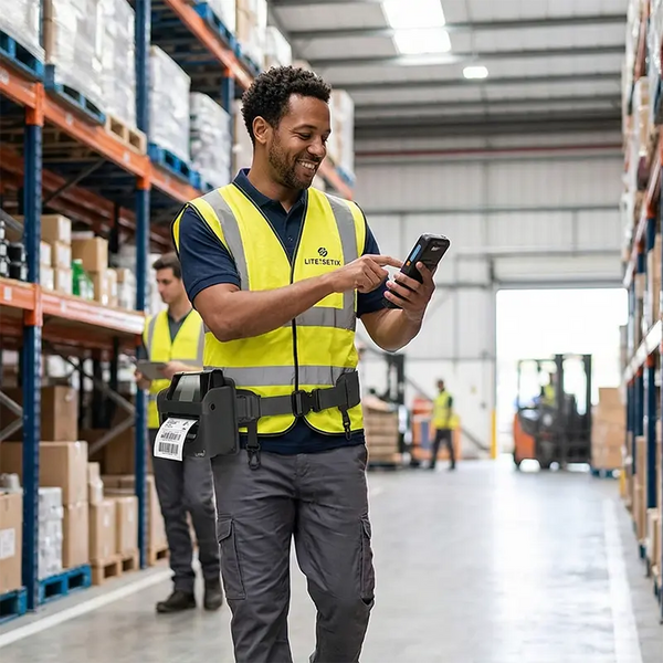 Transportar impresoras durante tareas móviles