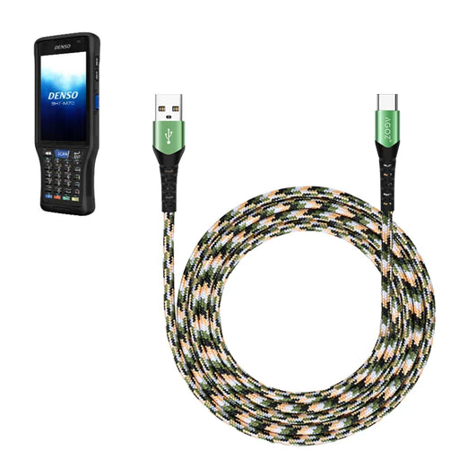 USB-C Fast Charger Cable for Denso BHT-M70 Scanner