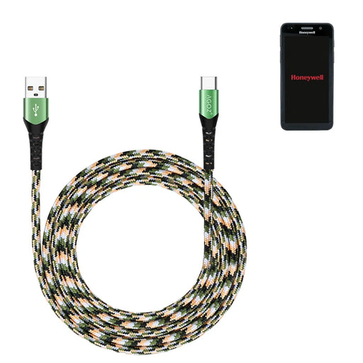 USB-C Fast Charger Cable for Honeywell CT30 XP Handheld